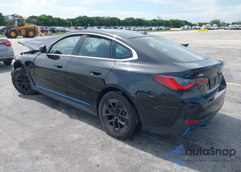 2024 BMW I4 Edrive40 z USA, uszkodzony, nr VIN WBY73AW01RFT39197